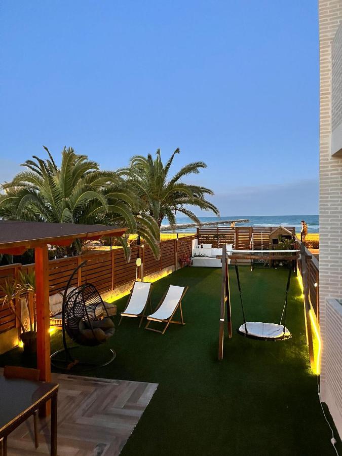 Casa En Primera Linea De Playa Puzol Bagian luar foto