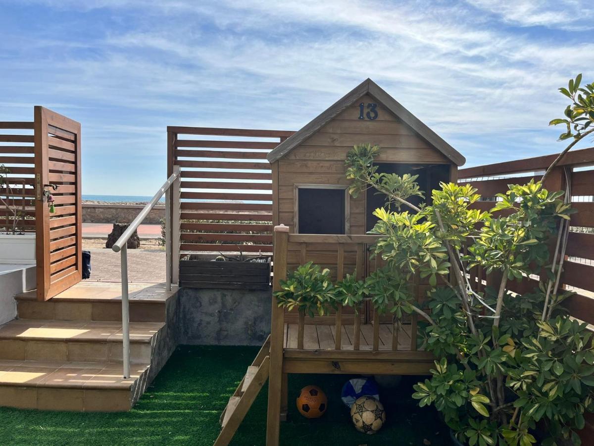 Casa En Primera Linea De Playa Puzol Bagian luar foto