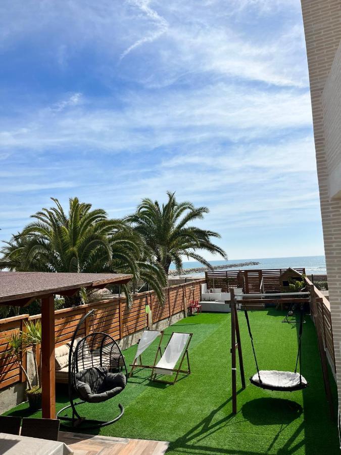 Casa En Primera Linea De Playa Puzol Bagian luar foto