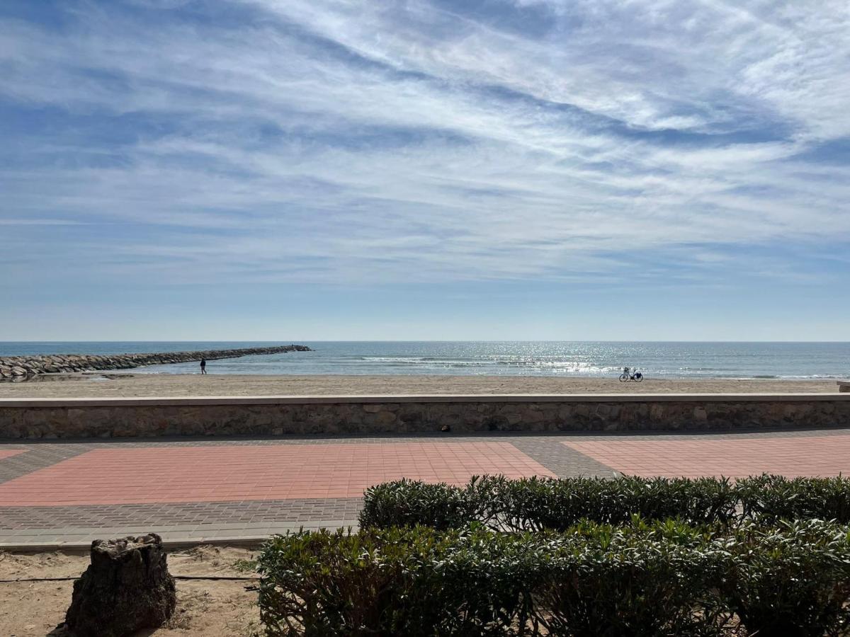 Casa En Primera Linea De Playa Puzol Bagian luar foto